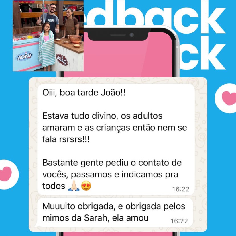 Feedback de cliente João Mania 5